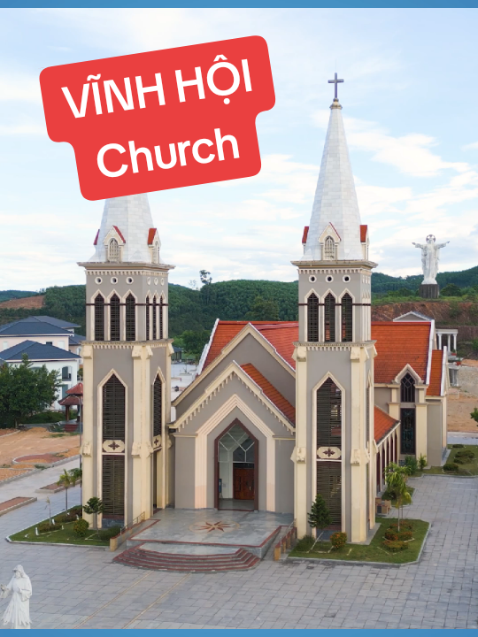 Nhà thờ Giáo xứ Vĩnh Hội - Giáo phận Hà Tĩnh. #catholic #catholic #giaophanhatinh #hoxula #vanminhsusong @Giáo phận hà tĩnh ✅ 