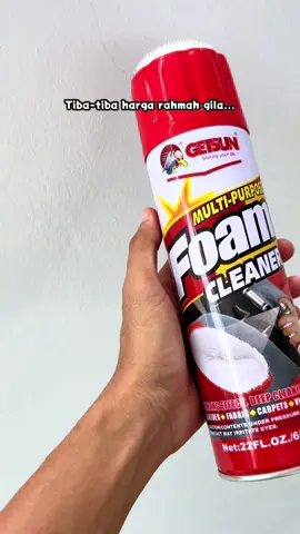 Function gilerr benda nii 👍🏻 #foamcleaner #foamcleanerspray #racuntiktok #cleaning #creatorsearchinsights 