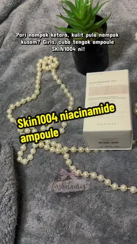 Skin1004 madagascar centella nuacinamide 10 boosting ampoule..  #SKIN1004 #SKIN1004Malaysia #Niacinamide10 #BoostingShotAmpoule #SkincareRoutine
