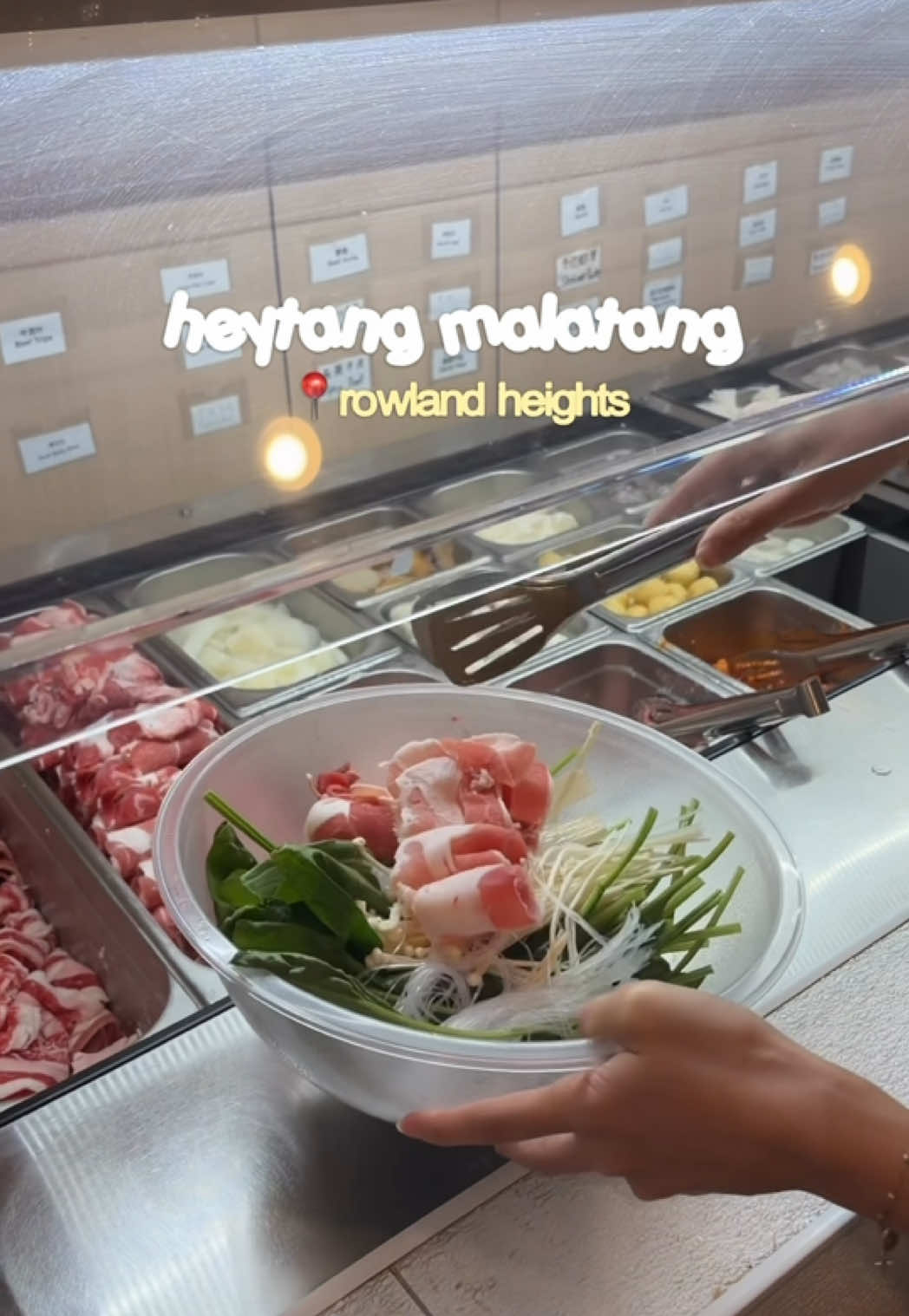 such a solid malatang spot to satisfy those late night cravings! they’re doing a promo for only $9.99/lb so GO GET UR SOUP RN🏃🏻‍♀️ @heytang_malatang @clark__tastelab  💌 thank you for the invite 🪷#Foodie #malatang #rowland #heytang #explore best malatang in rowland, affordable malatang in oc, food promo deals, where to eat in oc