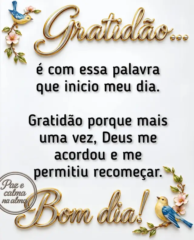#gratidao 