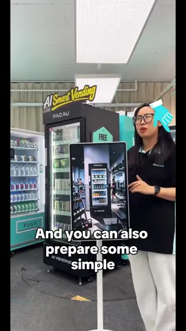PACAU Commercial Vending Machine, Vending Machine Snacks and Drinks Combo with Credit Card & NFC Cashless Payment, Snack Drink Vending Machine for Offices Malls Schools, Wide Variety Easy Operation