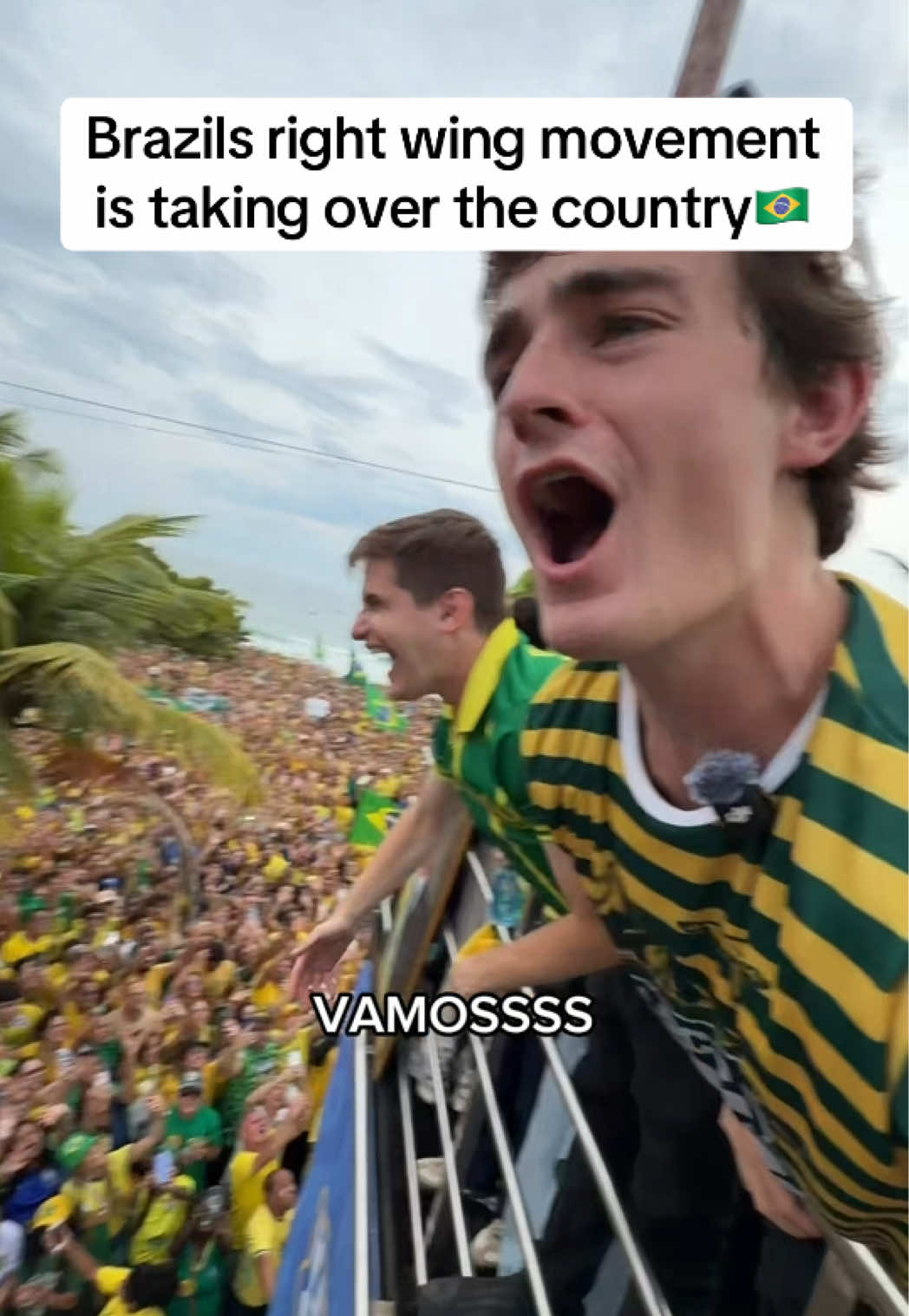 Every country in South and Central America has gone to the right since USAID was cut and look at these crowds in Brazil 😳👀 @Nikolas Ferreira @Lucas Pavanato and @Flávio Bolsonaro are creating something incredible here. Election is tomorrow it will be interesting to see what happens! The communist Lula vs the Rights revolution.  Todos os países da América do Sul e Central têm se voltado para a direita desde que o financiamento da USAID foi cortado. E veja só essas multidões no Brasil! 😳👀 Nikolas, Lucas e Bolsonaro estão criando algo incrível por aqui. A eleição é amanhã; será interessante ver o que vai acontecer! O comunista Lula versus a revolução da direita.