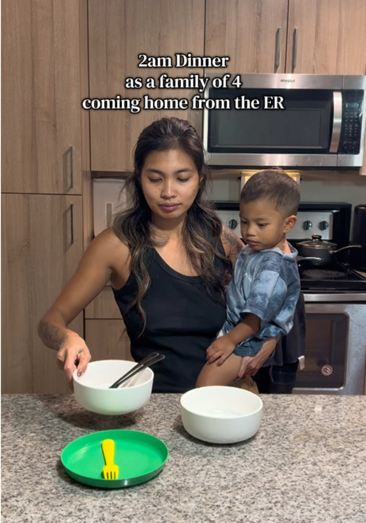 We came home feeling better for Kyrie ❤️‍🩹 #MomsofTikTok #familyoffour #DinnerIdeas #realisticmomlife #fluseason 