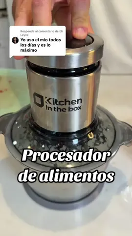 Respuesta a @Eli Leyva  Procesador de alimentos Kitchen in the box #cocina #discoveryourgift #TikTokShopBlackFriday #TiktokShopCyberMonday #tiktokshopholidayhaul 