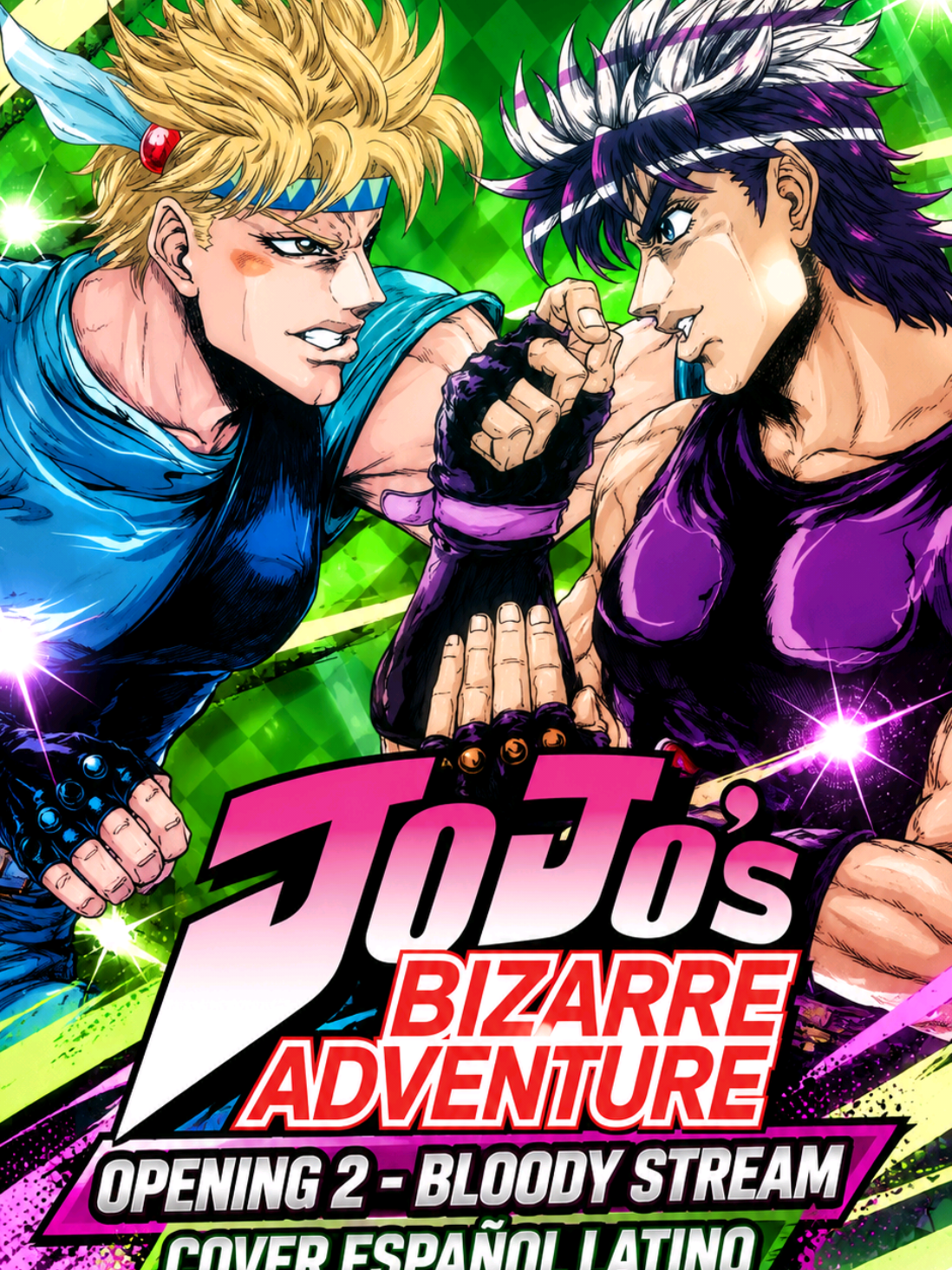 JOJOS Bizarre Adventure Opening 2 - Bloody Stream | Cover(IA) Español Latino ✨ Letra adaptada por: @Kotoband   en YT 🔴 Escucha más de 40 covers más en mi Canal de YT: Kriss AniCover 🎶 #jojosbizarreadventure #jojos #jojoopening #josephjoestar #animecover 