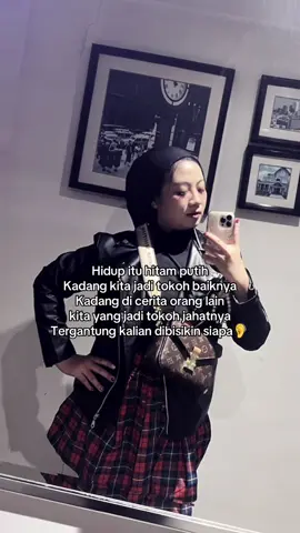 Tergantung kalian dibisikin setan apa malaikat 🦻