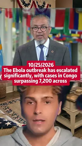 TheEbolaoutbreakhasescalatedsignificantly,withcasesinCongosurpassing7,200acrosssevenprovinces.Thesituationiscritical,andtheWorldHealthOrganizationistrackingitclosely.Whatareyourthoughtsontheglobalresponse?#Ebola#outbreak#health#WorldHealthOrganization#Congo