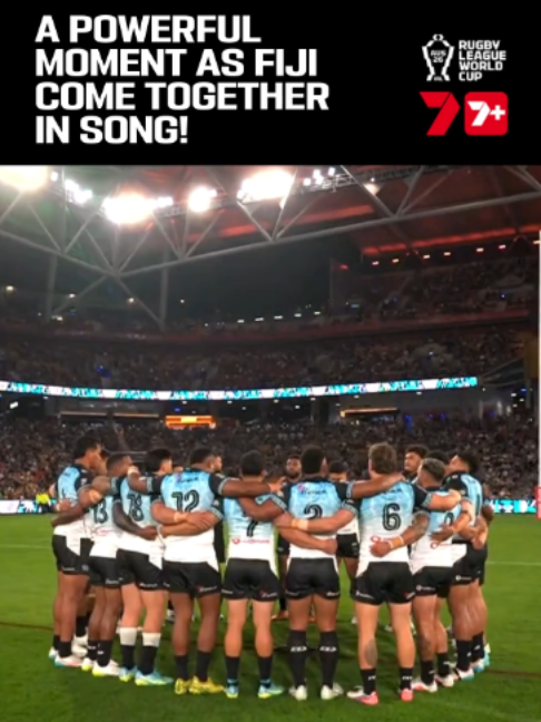 How good is the hymn! #RLWC2026