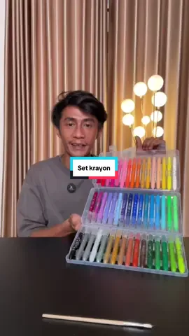 Rekomendasi krayon lengkap semua warna #krayon #krayonanak #krayonset #krayonmurah 