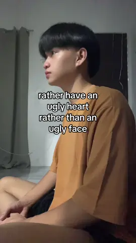 rather have an ugly heart rather than an ugly face. (content) #chester_espanto #foryoupage #fyp #tiktokphilippines 