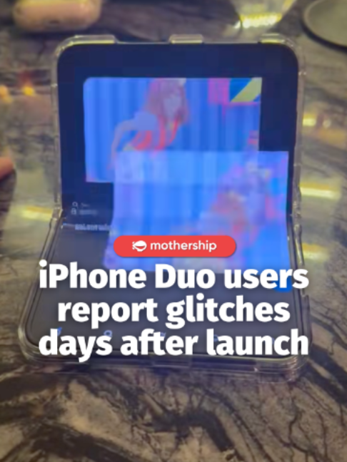 While early reviews have been largely positive overall, the reported screen failures have raised concerns about the durability of Apple’s first foldable phone. It’s unclear how widespread the reported issues are. #mothershipnews
