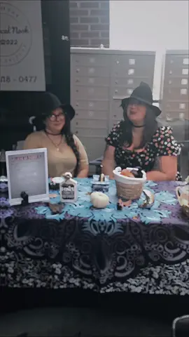 Spooktacular 2026 was such a good event! Thank you to each and every one of you that came by for candy, giggles or a session with @✨Key to the Moon✨ or myself.  We absolutely LOVED doing the shared readings for yall. so stay tuned, we may just be playing together again real soon!  Grateful for my local community and The Whimsical Nook 🫶 #kurrthemedium #psychicmedium #halloween #spirituality #beweird @Whimsical Nook @✨Key to the Moon✨ 