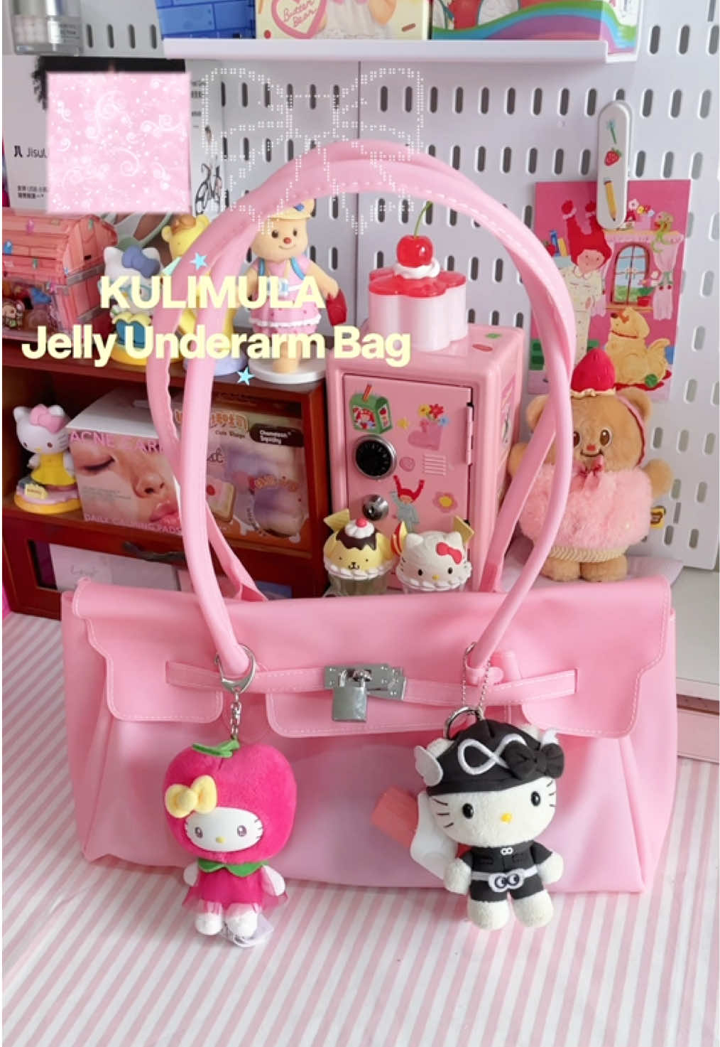 💖🗯️ กระเป๋าเจลลี่ สีชมพูถูกใจมากกก #กระเป๋า #jellybag #กระเป๋าสะพายข้าง #กระเป๋าเจลลี่ #รีวิวกระเป๋า 