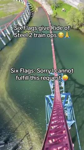 The lines could be twice as short 😭 #rollercoaster #rollercoastertiktok #rollercoasterenthusiast #sixflags #darienlake 