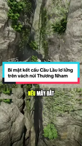 Bí mật kết cấu Cầu Lầu lơ lửng trên vách núi Thương Nham #kietgicungbac #fact #kienthucthuvi 