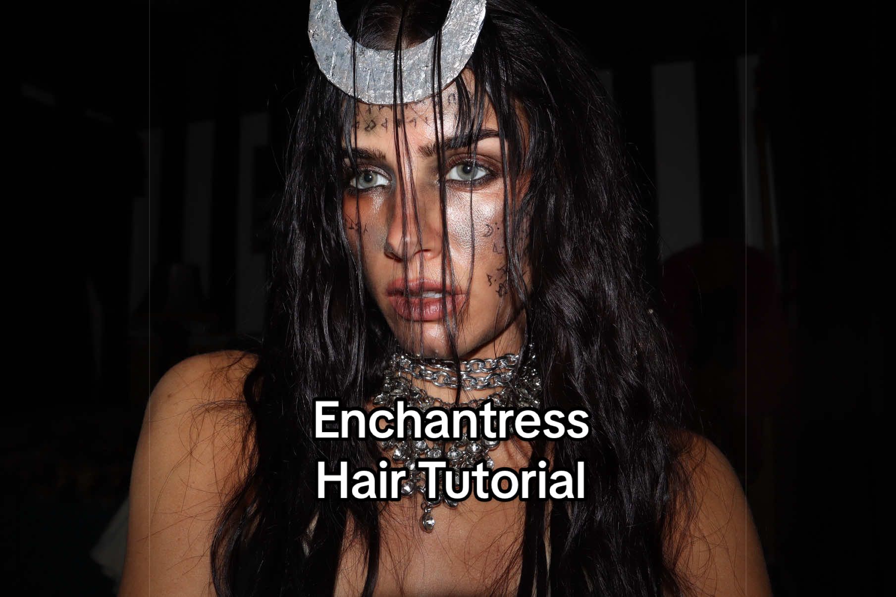 #hair #hairtutorial #halloween #enchantress 