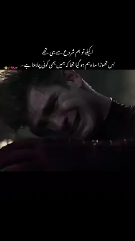 بس تھوڑا سا وہم ہو گیا تھا کہ ہمیں بھی کوئی چاہتا ہے ۔ #sadpoetry #aestheticvibes 