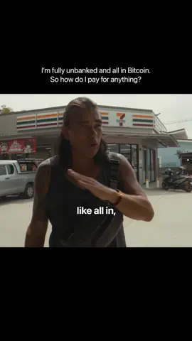 I pay with Apple Pay, and my Bitcoin is automatically sold to Thai baht at that exact moment. Until then, I stay all in. Dm freedom