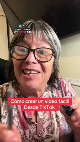 Cómo crear un Video fácil desde TikTok, gratis! #learnontiktok #easycontent #template #reflexion #contentcreator 