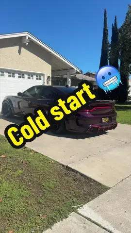 Sunday vibes 😮‍💨 #Dodge #Cammed #ColdStart #SRT #ScatPack