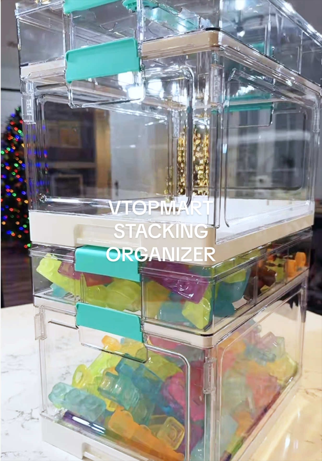 If your house is full of toys, games, or crafts with a bunch of little parts or accessories... these new organizers are SO good! #organizationideas #organizedmom #toybox #toystorage #toyorganization 