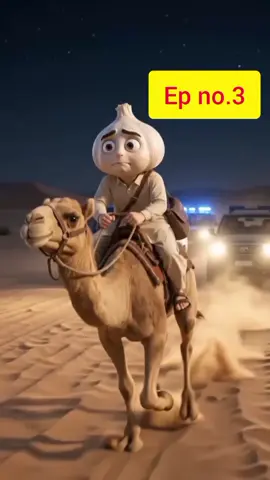 🔥 LEHSAN'S GREAT ESCAPE! 😱 KARELA WON'T GIVE UP! 🚗💨 | Episode 3#LehsanEscape #VegetableStory #DesertChase #3DAnimation #Episode3