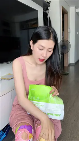 Miếng chườm nhiệt HKKA đầu gối tiện lợi #miengchuomnhiethkkachogoi 