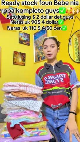 Ready stock bebe nia ropa kompleto🥰🙌🏻#creatorsearchinsights #diskontumakasbaropahotu #timorleste🇹🇱❤foryoupage🥰 #masukberandafyp #taisalabalide @Loja Taisala Colmera @balide_taisala30 