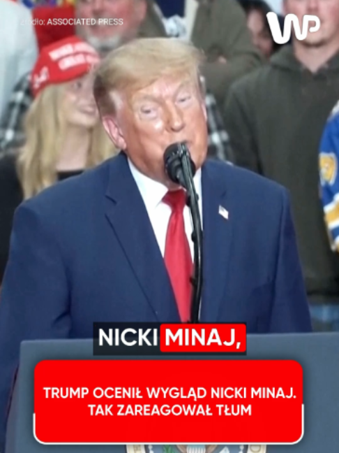 Donald Trump komplementuje Nicki Minaj 