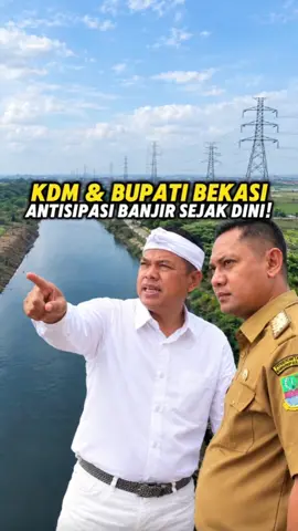 KDM DAN BUPATI BEKASI SIAPKAN LANGKAH CEGAH BANJIR! #kangdedimulyadi #dedimulyadi #kdm #bupati #bekasi 