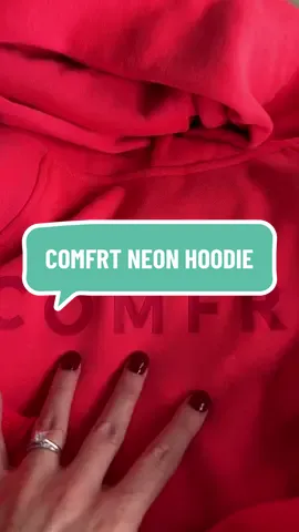 NEW neon hoodies are such a great deal rn 🔥 @Comfrt #neon #hoodie #comfrtclothing 