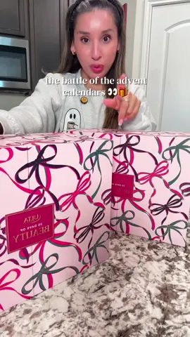 The battle of the beauty advent calendars is ON 🎄👀 Is Ulta worth the hype this year?! #ultabeauty #ultabeautyadventcalendar #beautyadventcalendar #holidaygifting 
