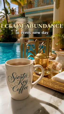 ✨ CLAIM IT. RECEIVE IT. ✨ Say it with us: I claim abundance in every new day. I receive joy in every cup. ☕🌅 Start your morning with intention — and Your Cup of Sunshine. Fresh roasted to order at siestakeycoffee.com — free shipping + 10% off with code airport10 🎉 Don't forget to follow us for more island mornings ☕ #SiestaKeyCoffee #YourCupOfSunshine #Affirmations #ClaimIt #Manifestation   