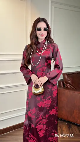 Nôn tết quá đi mấy chị ơi #behongle #xuhuong #aodaivietnam #aodai 
