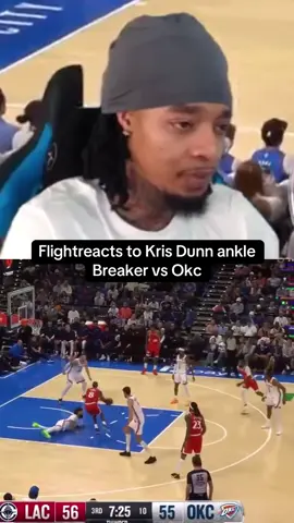 #flightreacts #NBA #clippers #okcthunder 