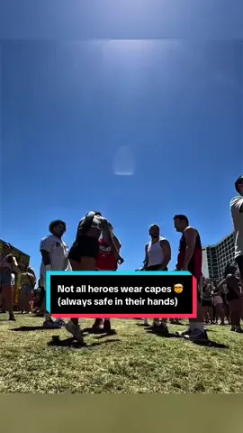 Not all heroes wear capes 🤯 (always safe in their hands)  #lucky #xyzbca #how #atevthing #foryou 