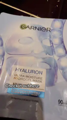 Love a good hydrating face mask? 💙✨ Discover the Garnier Hyaluron Ultra Moisture Hydrogel Sheet Mask, formulated with hyaluronic acid and glycerin for a moisture-focused skincare experience. Designed to become transparent as you wear it, this hydrogel mask is a lovely addition to your self-care routine. Explore the single-mask and multipack options in the basket! 💦 #GarnierSkincare #GarnierHydrogelMask #HyaluronicAcidSkincare #HydratingFaceMask #TikTokMadeMeBuyIt