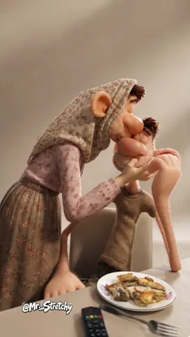 😘🥴🤨 #Mr_Stretchy #ai #ai_video #funny 