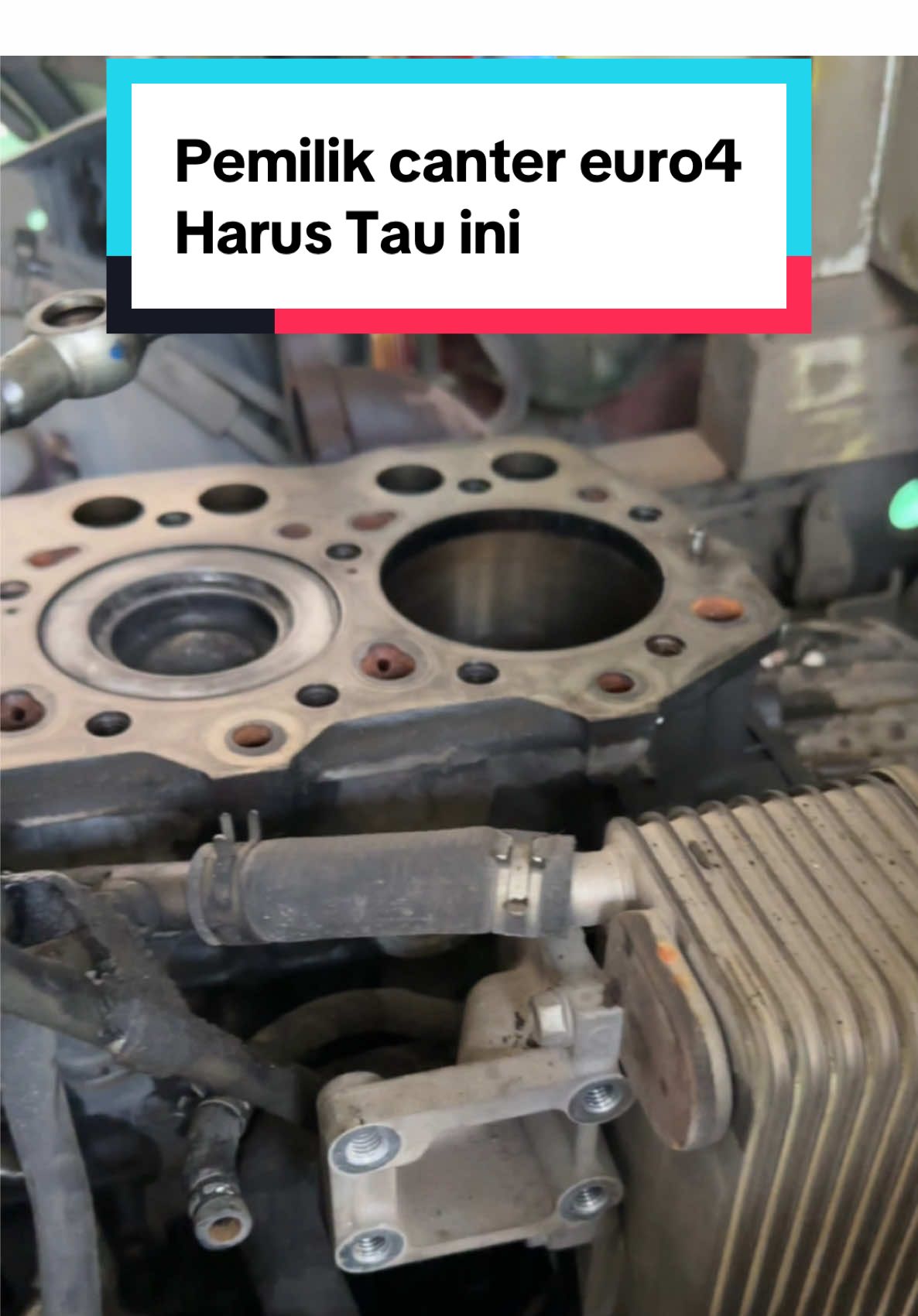 Hal sepele,bikin temperatur naik di canter euro 4 #cantermaniaindonesia 