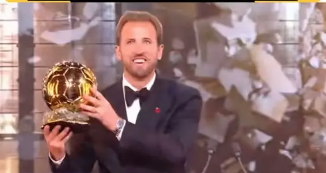 Henryco Kane has been announced as the winner of the ballondor  Congratulations to harry kane #ballondor #france #football #tiktok #likes 