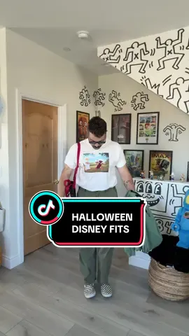 A DISNEY BOY THRU AND THRU! ✨ i survived the online queue and got what i wanted for the last @Disney Store x @bobbyhundreds drop so i thought id style all my new tees since its the last week of october! 🎃 