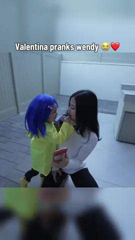 Valentina pranks wendy 😭❤️ #wendyortiz #wendy #fyp #eve #clip 
