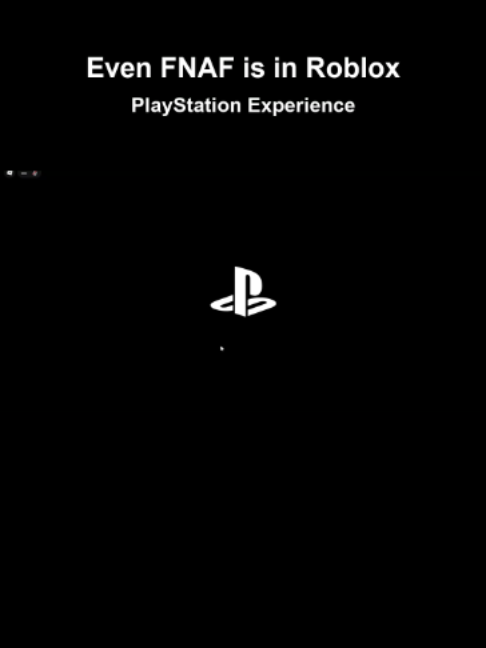 From the PS4 menu straight into Freddy's. FNAF is in PlayStation Experience on Roblox.  Would you play?  https://www.roblox.com/games/138853048158790/PlayStation-Experience #Roblox #FNAF #FiveNightsAtFreddys #fyp #viral #gaming