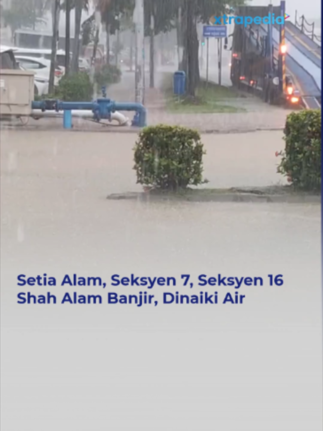 Shah Alam banjir! Jangan redah kalau tak yakin ☝🏼 Video: mohd_suhaimi_95  #xtra  P/S: Video ini bukan milik Xtra. Kredit telah diberikan kepada pemilik asal. Jika anda ingin kami menurunkan video tersebut, sila hantarkan DM kepada kami dengan segera. Terima kasih!