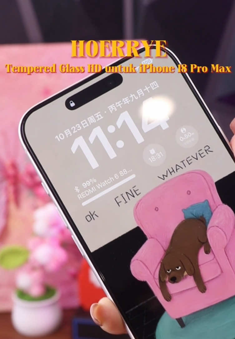 #pelindunglayar #temperedglass #iphone18promax #iphone18pro #hoerrye #fyp #foryou 