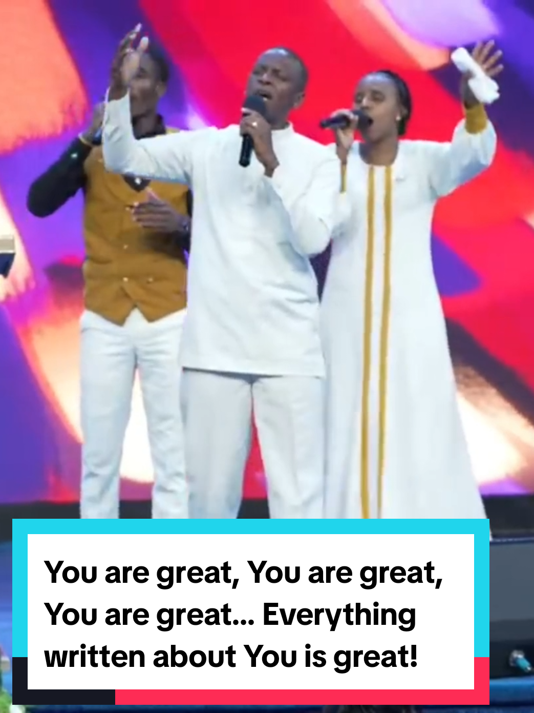 “You are great, You are great, You are great… Everything written about You is great!” 🙌🔥 This is more than a song; it is a declaration of God's greatness, faithfulness, and unfailing power. Every promise in His Word reminds us that He is worthy of all our worship. No matter what we go through, God remains great, and His goodness never changes. ❤️🙏 🔥 Let your worship declare His greatness! Lift your hands, open your heart, and give Him the praise He deserves. ❤️ If this worship blesses your heart, LIKE, SHARE, and FOLLOW our page for more powerful worship moments. Let's spread the atmosphere of worship together! 🎶🙌 #YouAreGreat #WorshipAtmosphere #GodIsGreat #PraiseAndWorship #JesusIsLord   