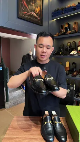 Giày horsebit loafer #thoinghiengiay #giayluoinam #giaynamcaocap 
