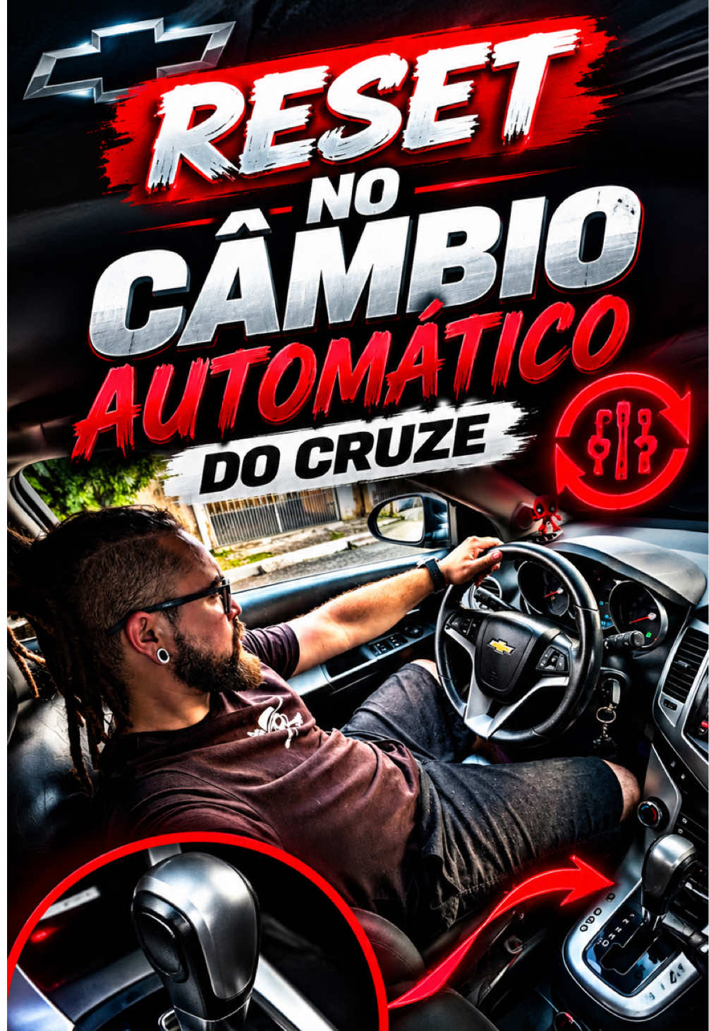 Você já ouviu falar em reset no câmbio automático? Confere aí 😎#cruze #carro #chevrolet #fyp #dicasautomotivas 
