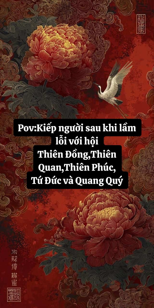 Pov:Kiếp người sau khi lầm lỗi với hội Thiên Đồng,Thiên Quan,Thiên Phúc, Tứ Đức và Ân Quang,Thiên Quý#tuvituongso #tuvi 